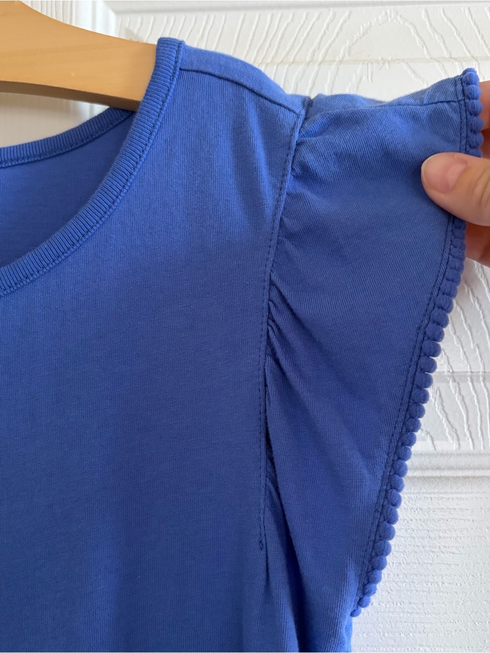 Tea Collection Girls' Ruffle Sleeve Top - Picture 3 of 4
